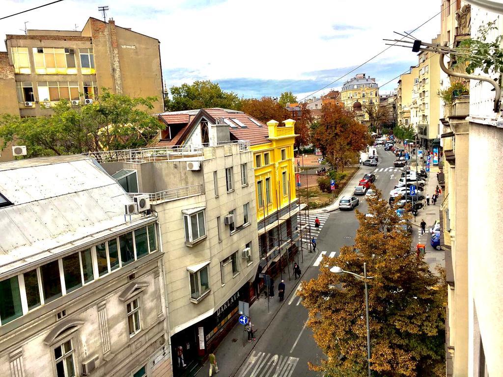 Rooftop Apartment Belgrad Exteriör bild