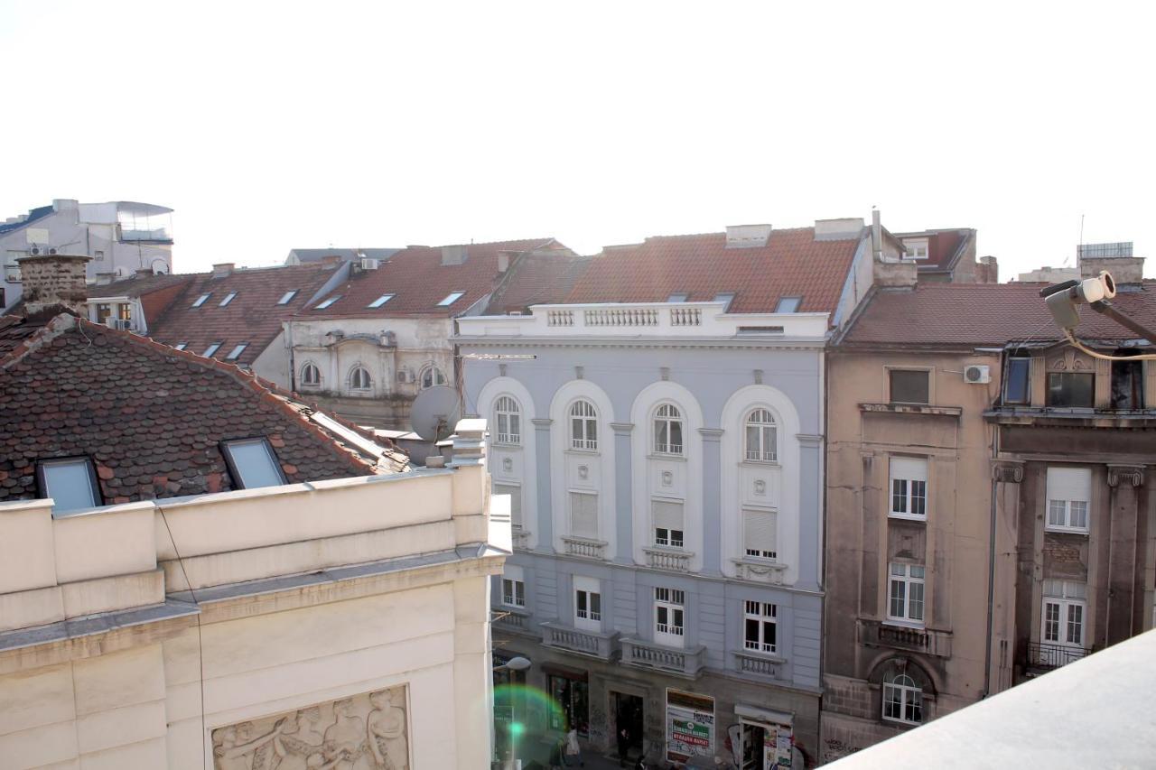 Rooftop Apartment Belgrad Exteriör bild